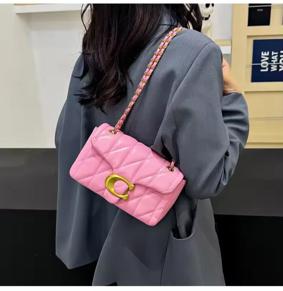 New quilted crossbody bag