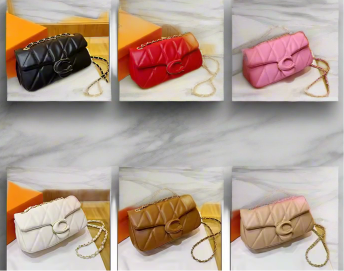 New quilted crossbody bag