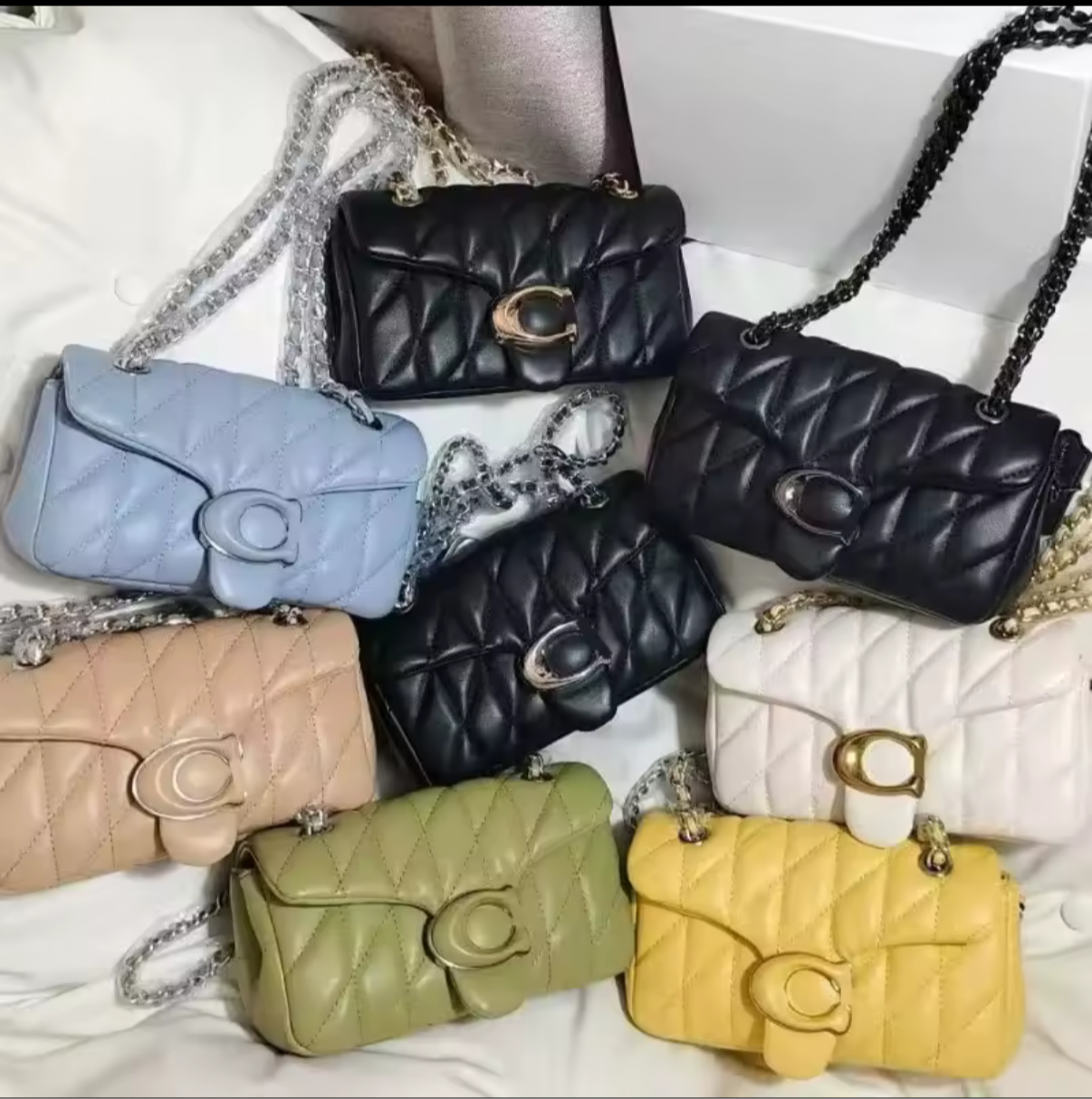 New quilted crossbody bag