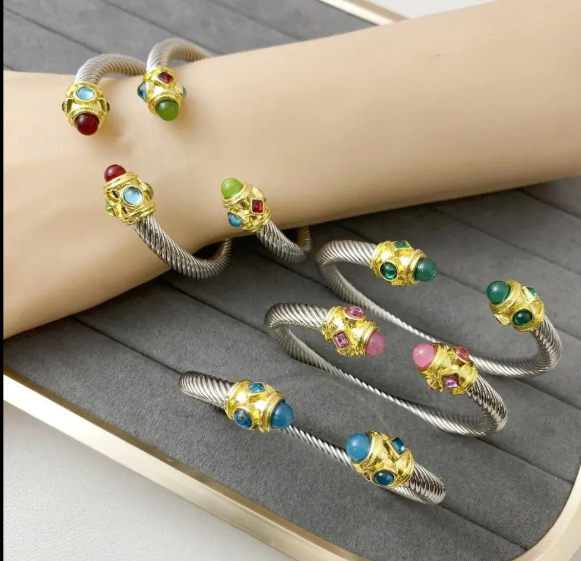 Assorted adjustable bangles  [many options]