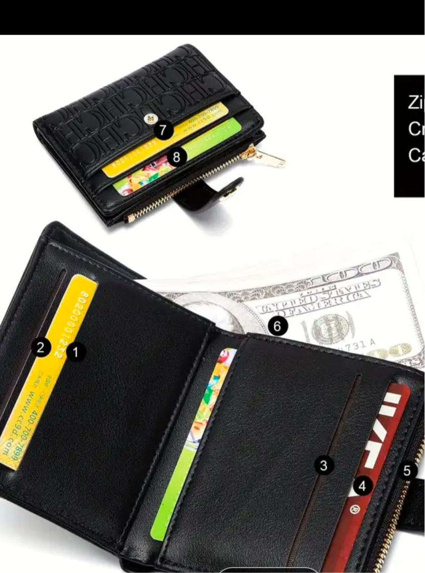 Various short wallets & small leather goods