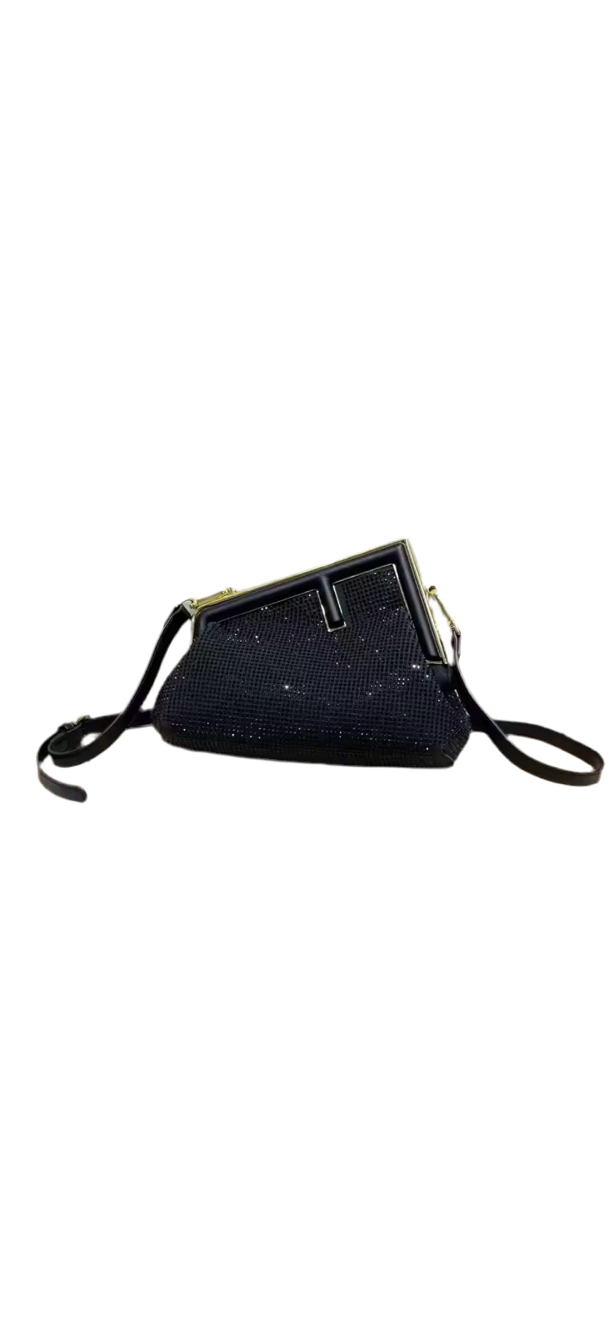 Letter F Clutch / crossbody bag