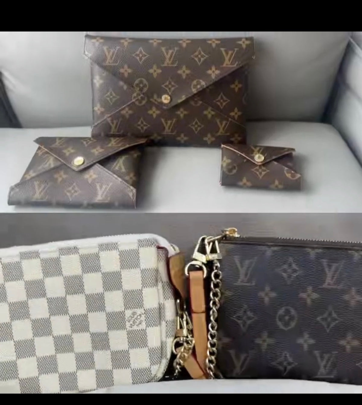 Classic monogram logo Crossbody bags