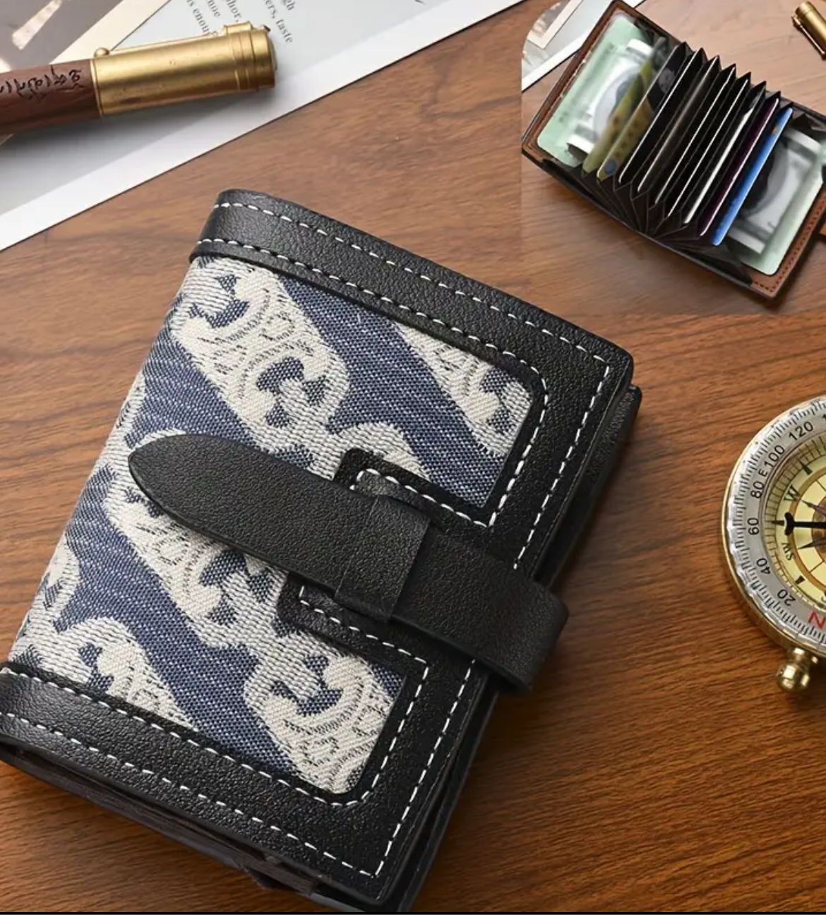 Various short wallets & small leather goods