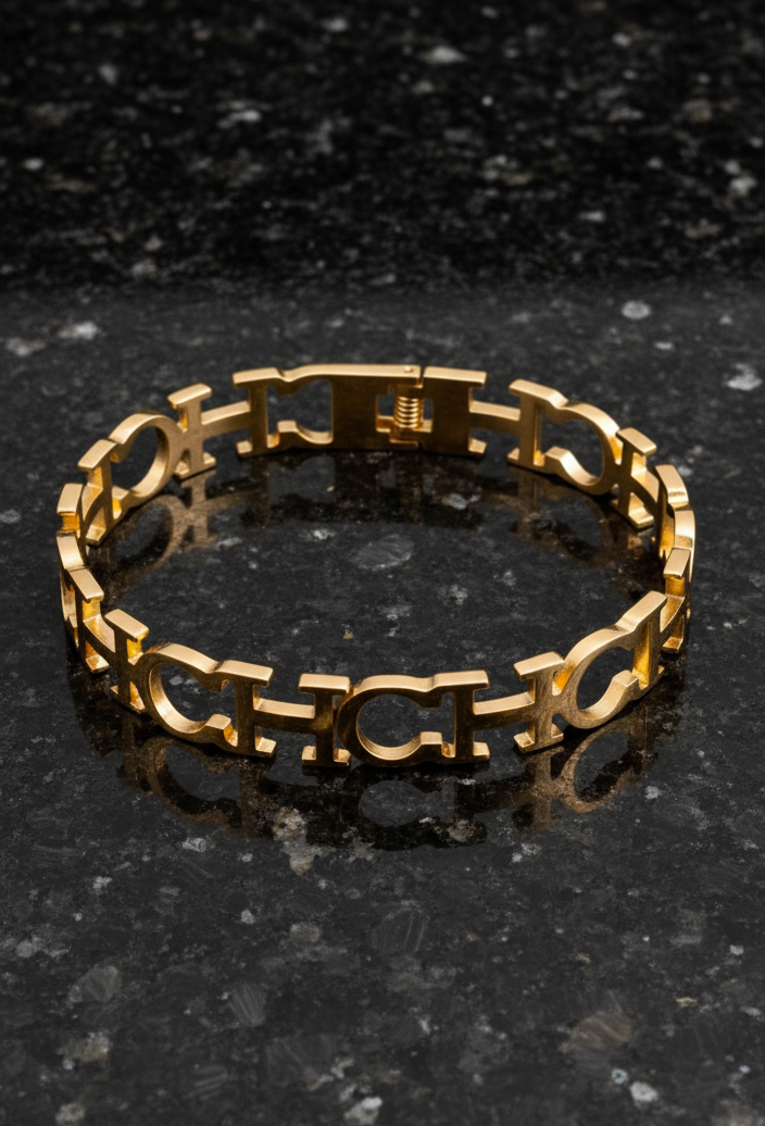 Hinged Lettered Bangles