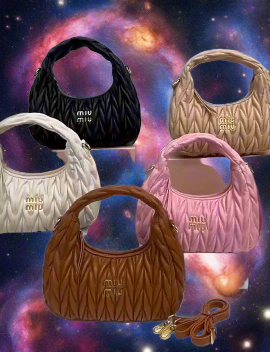 Quilted vegan leather bags (faux leather - variety)