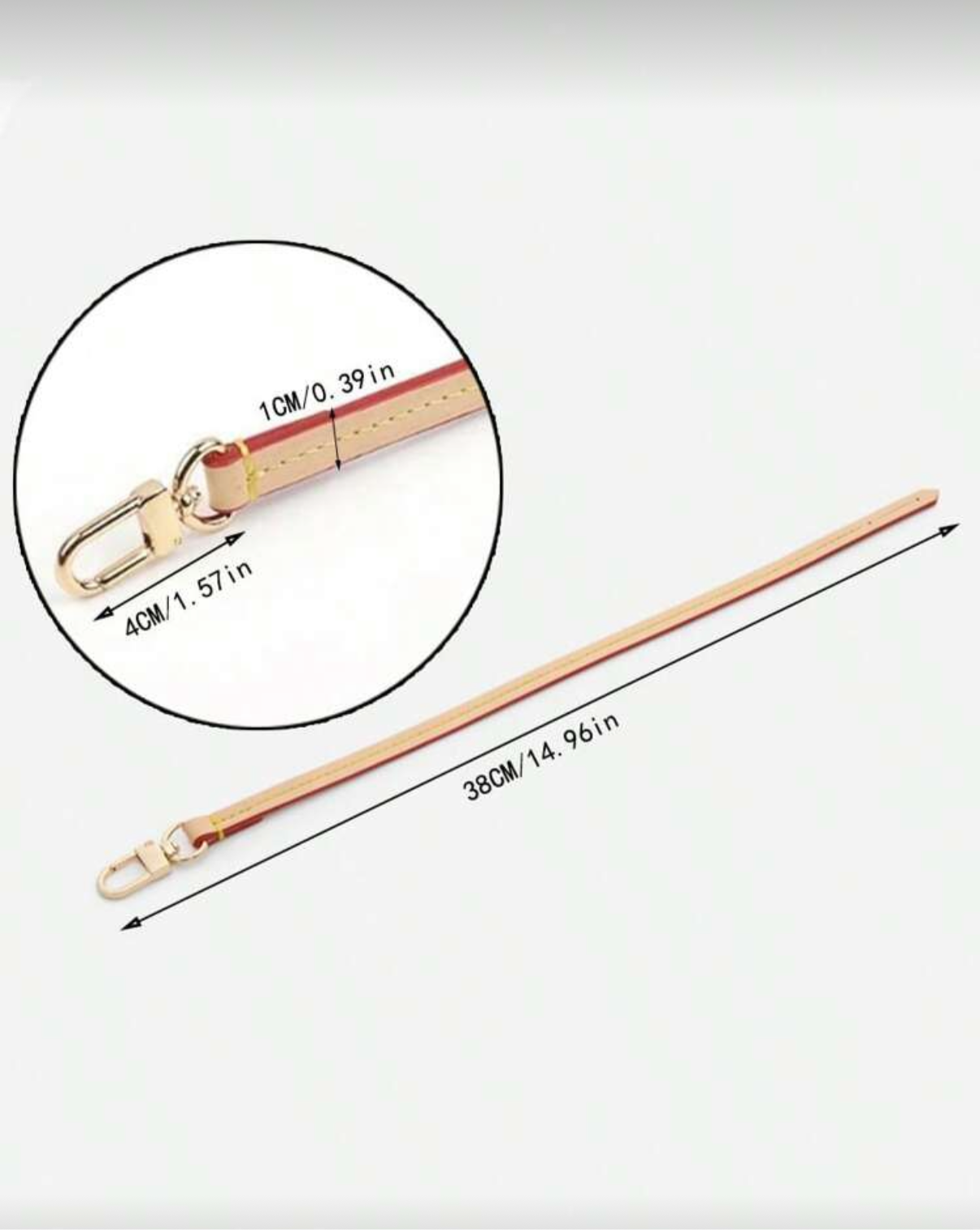 High-end Leather purse straps