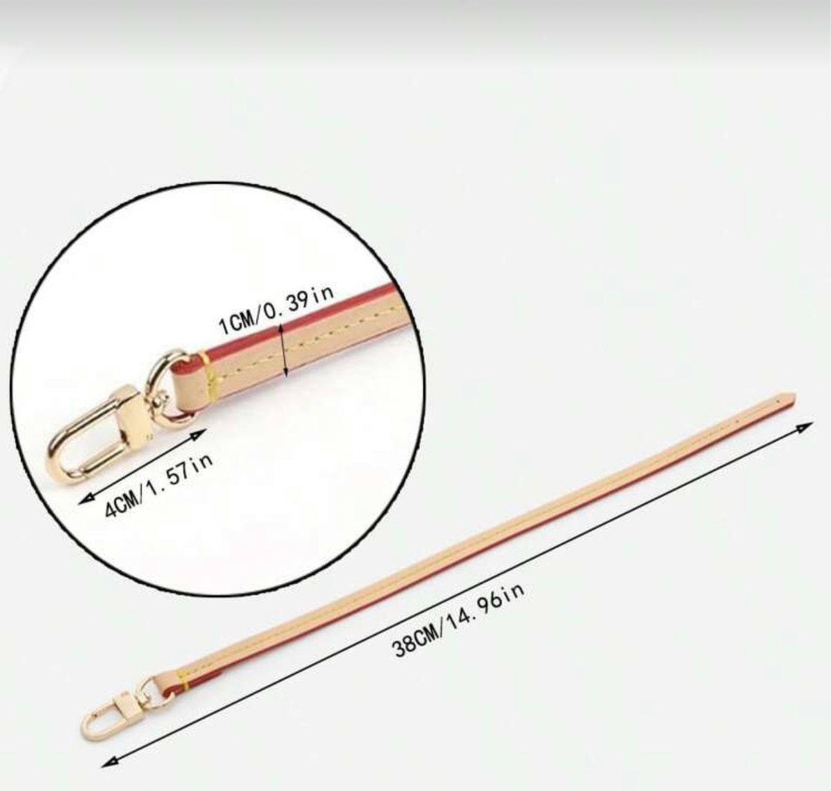 High-end Leather purse straps