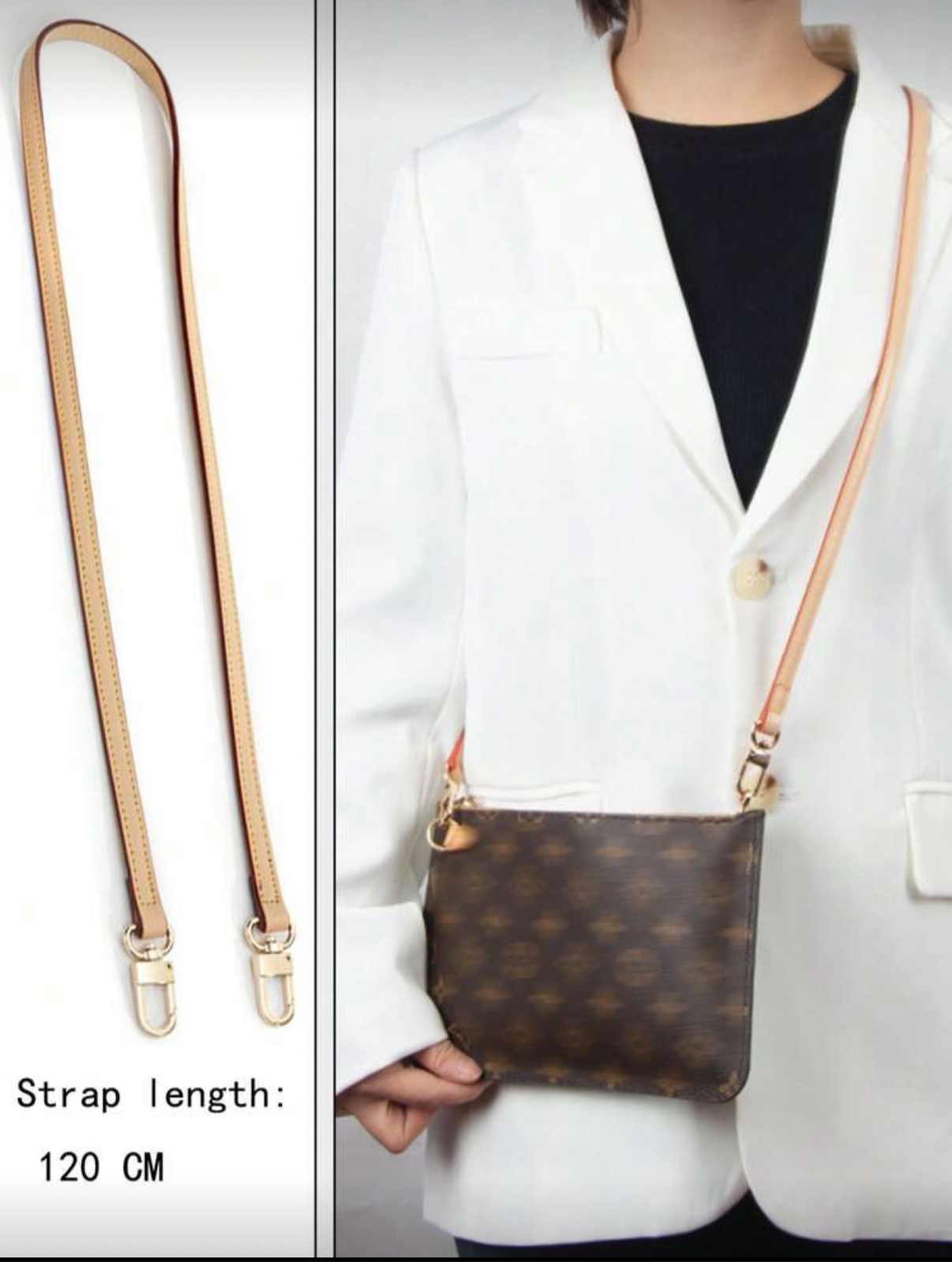 High-end Leather purse straps