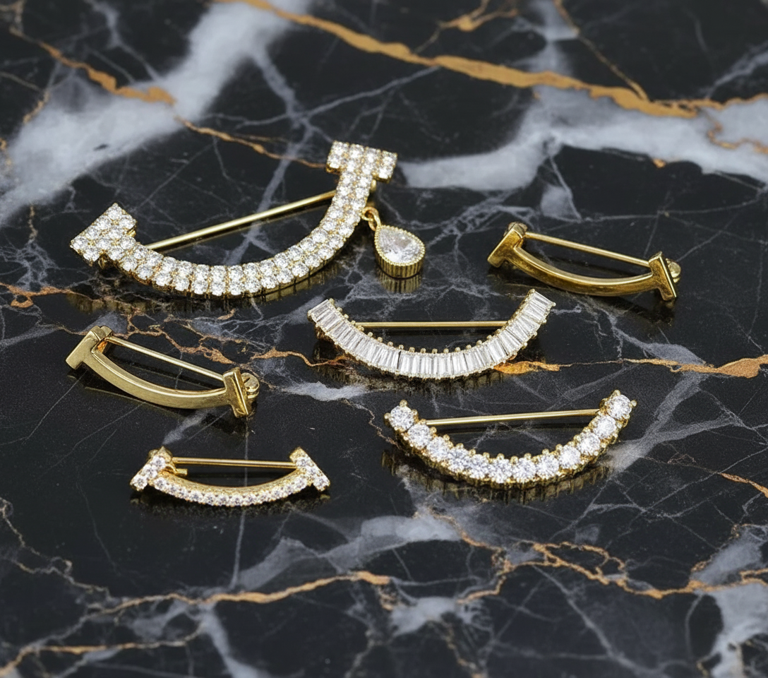 Logo Brooches & Pins