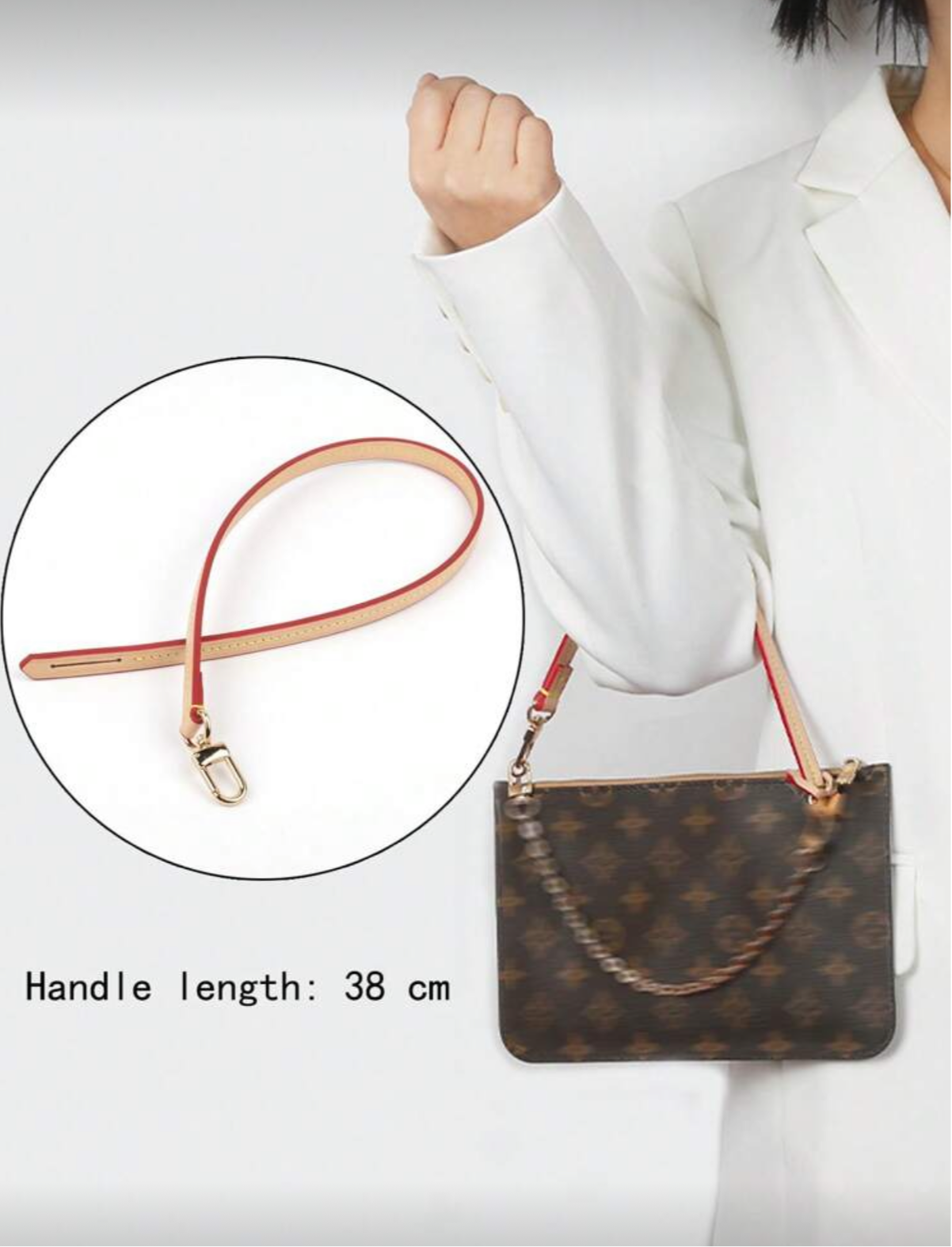 High-end Leather purse straps