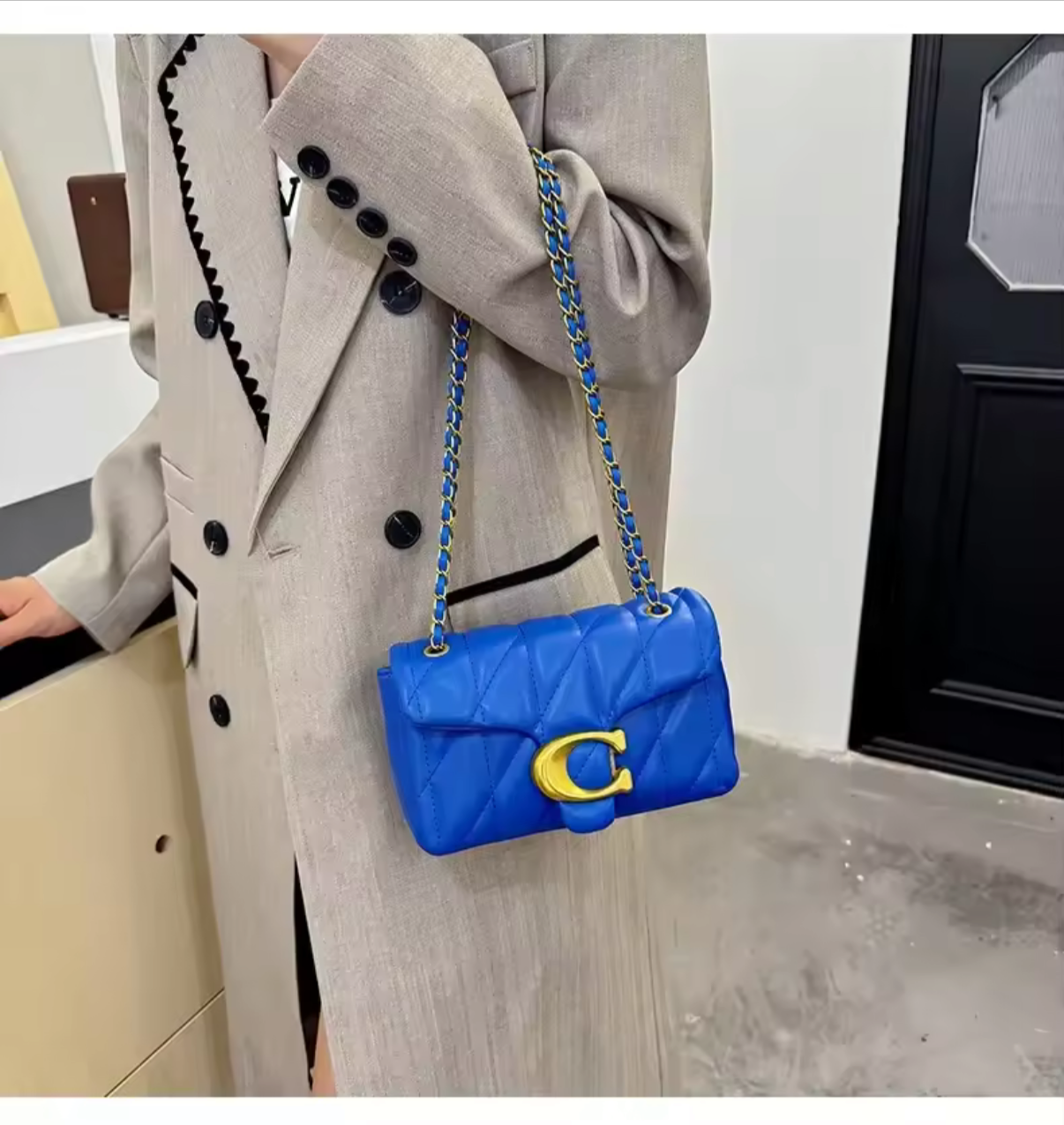 New quilted crossbody bag