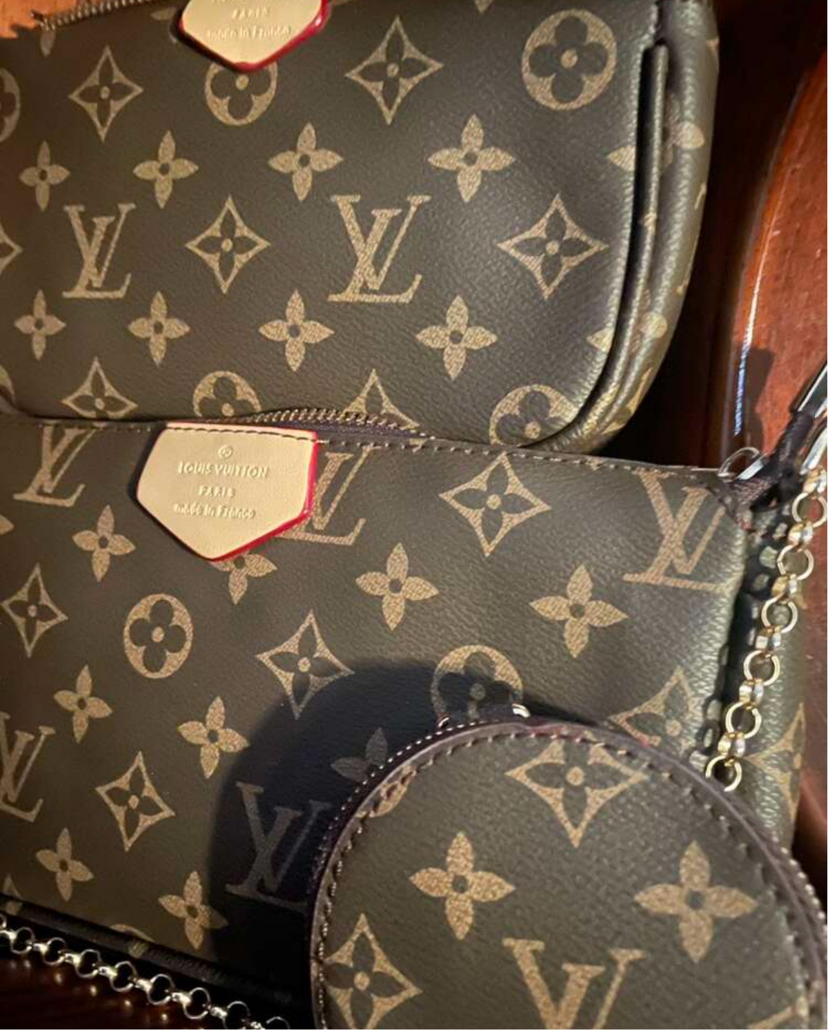 Classic monogram logo Crossbody bags