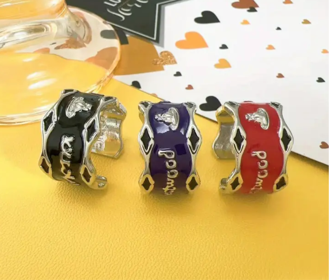 Stylish luxury brand rings