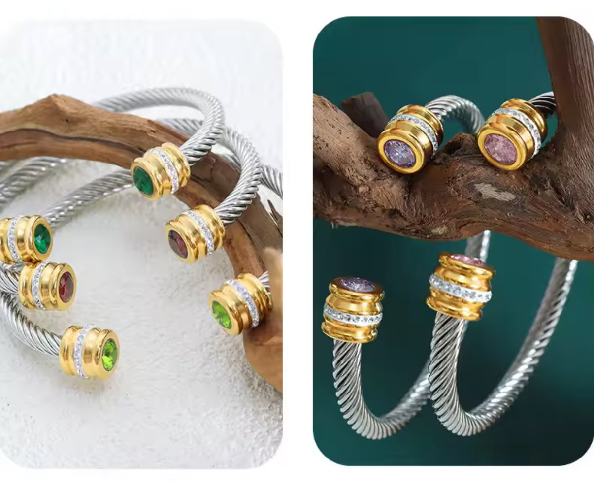 Assorted adjustable bangles  [many options]