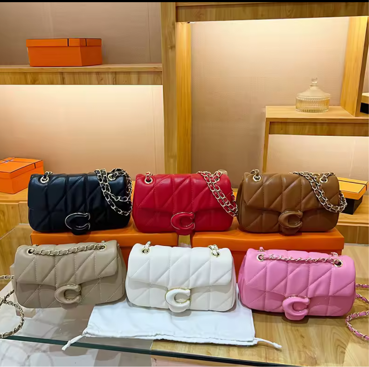 New quilted crossbody bag