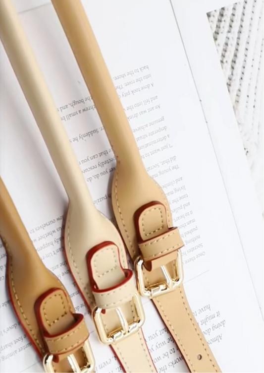 Replacement leather bag straps