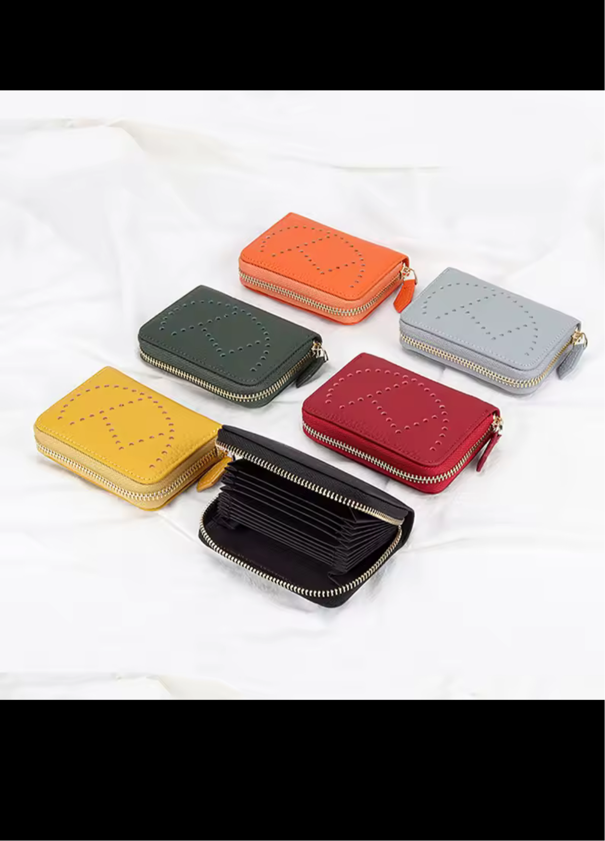 Various short wallets & small leather goods