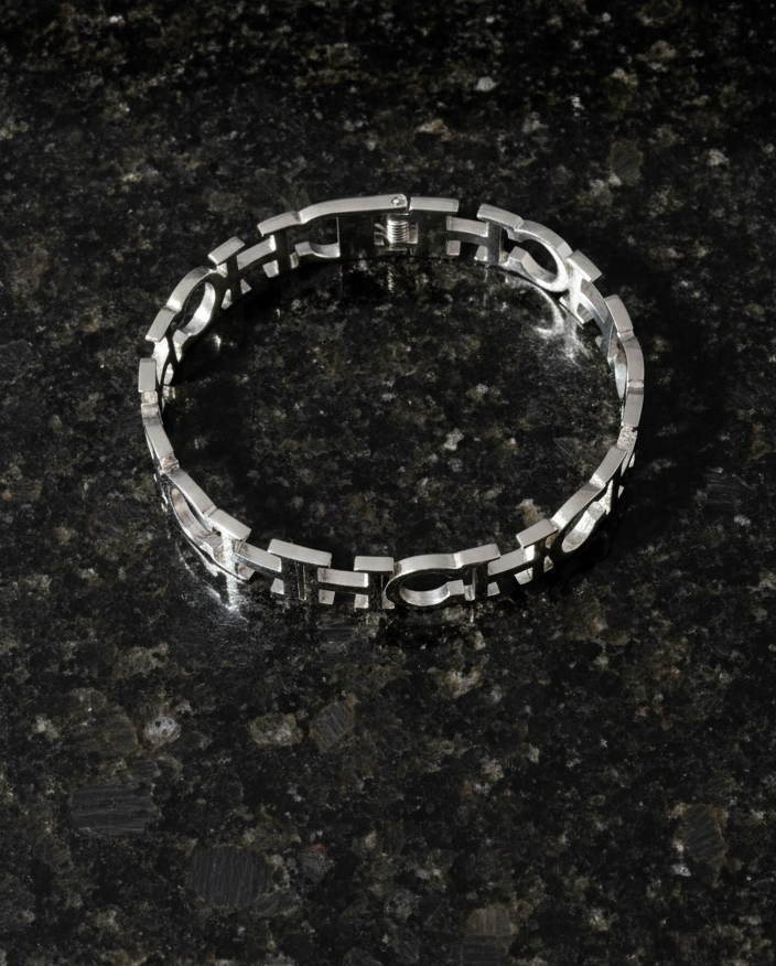 Hinged Lettered Bangles