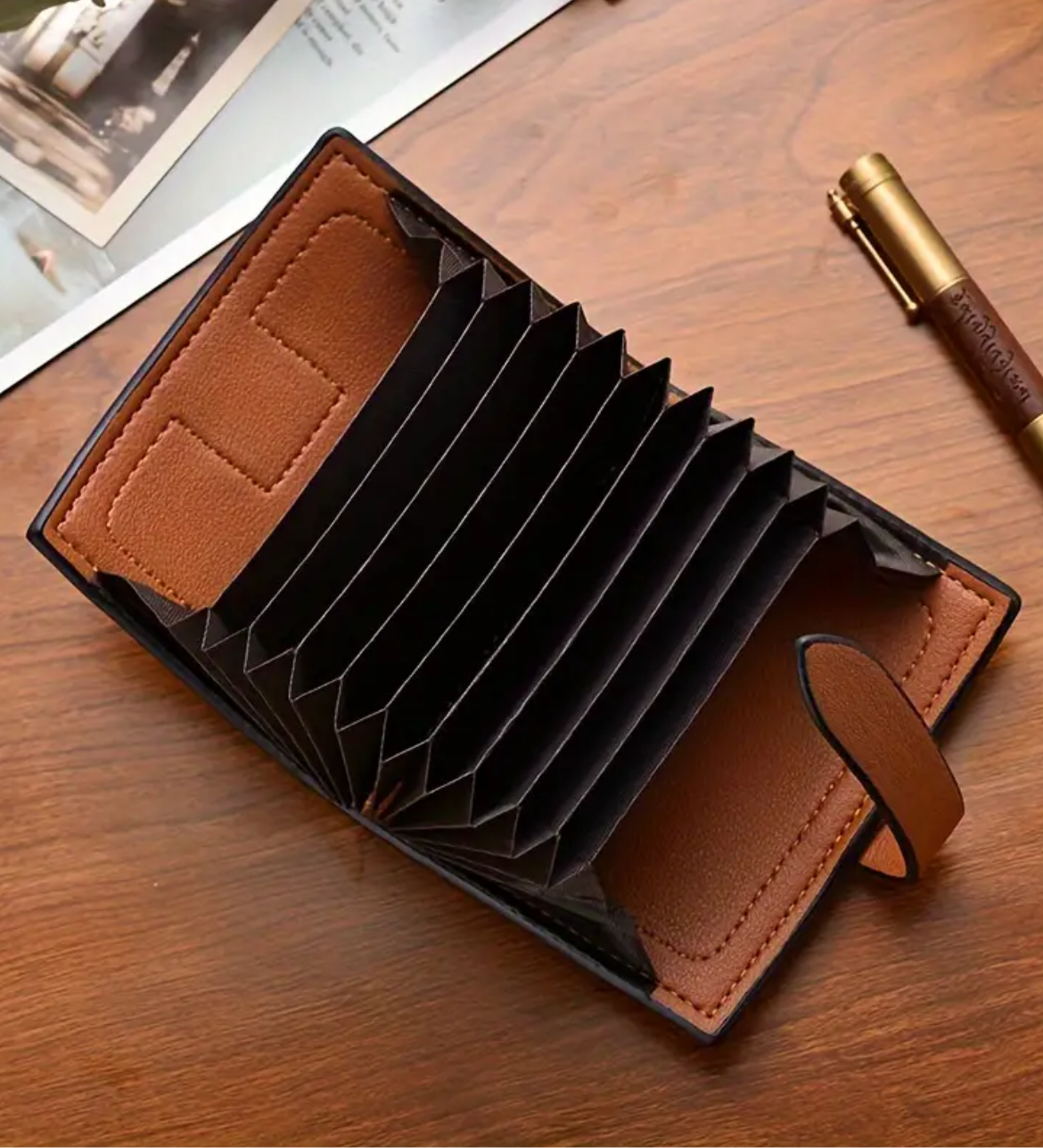 Various short wallets & small leather goods