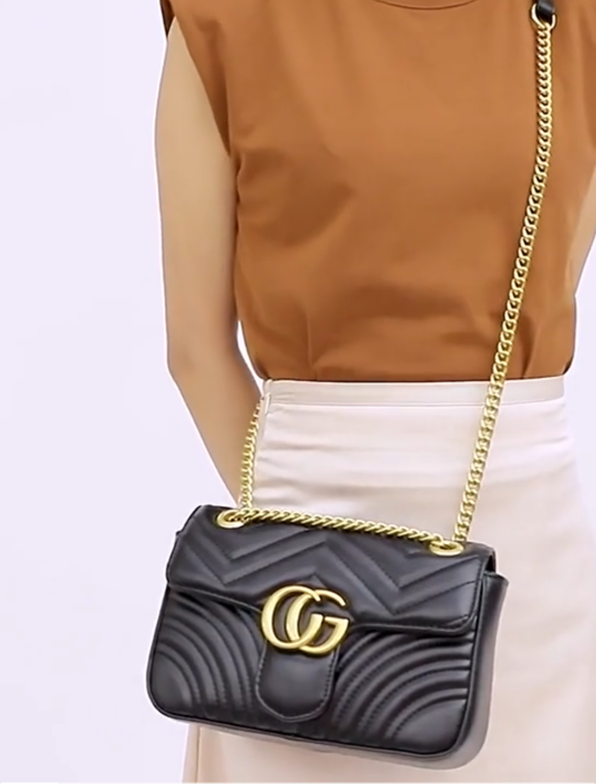 Crossbody  - Leather or velvet GG Logo Bags (variety)