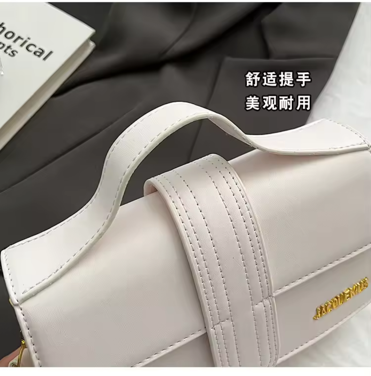 JAQ structured rectangular clutch / crossbody flap purse in many colors