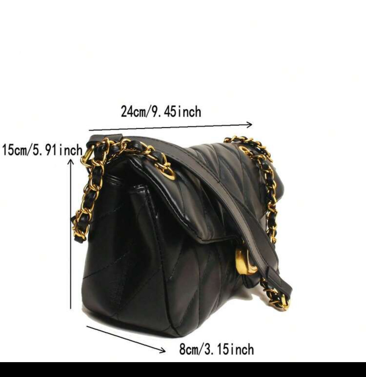 New quilted crossbody bag