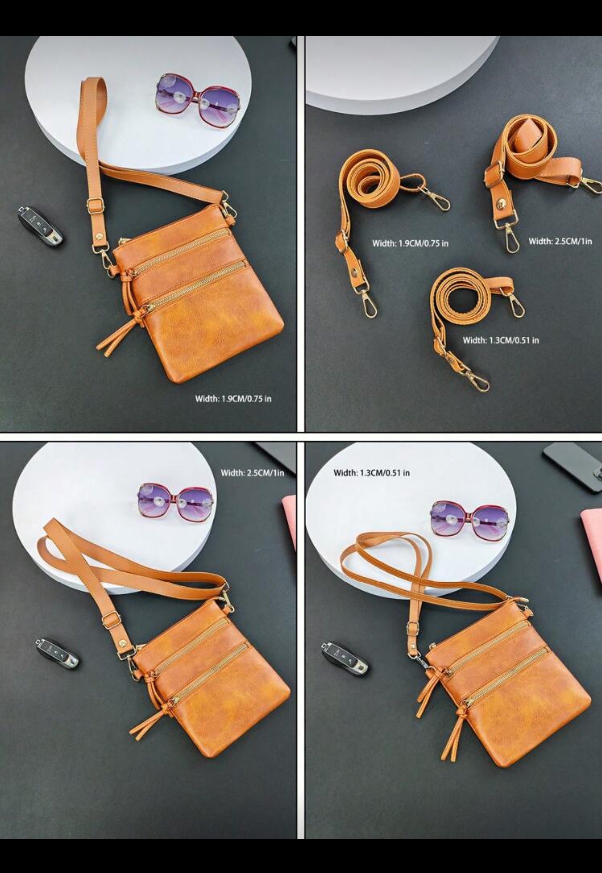 Adjustable purse straps