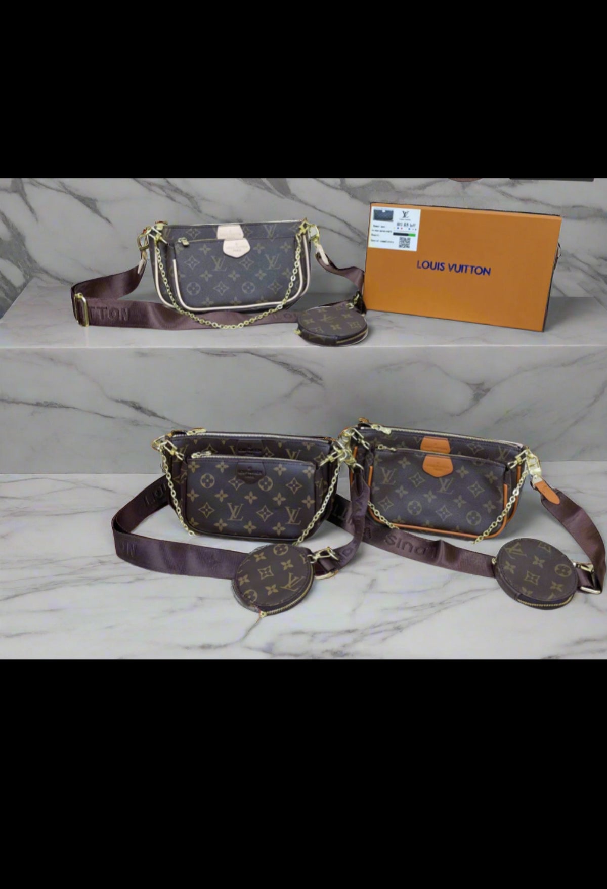 Classic monogram logo Crossbody bags