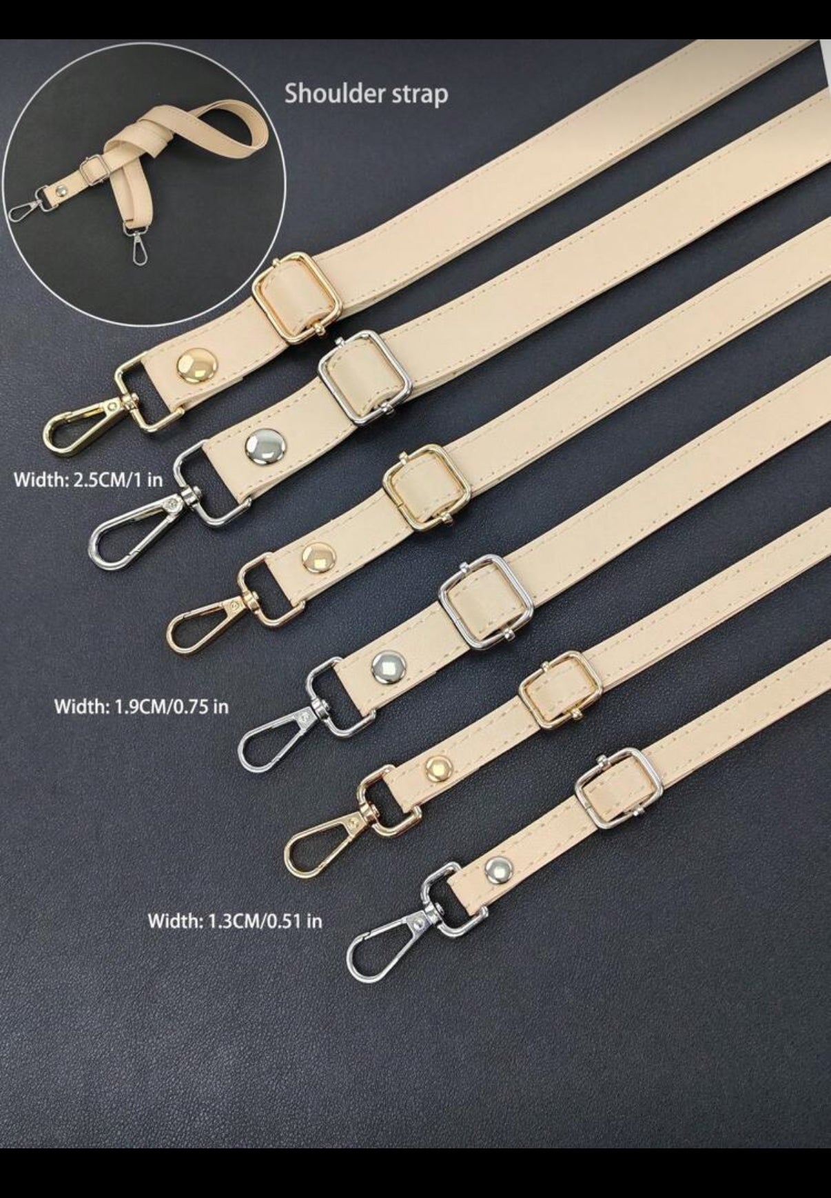 Adjustable purse straps
