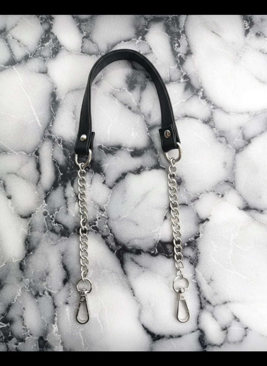 Adjustable long Leather purse straps