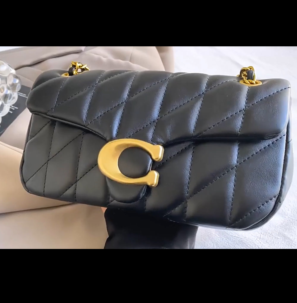 New quilted crossbody bag