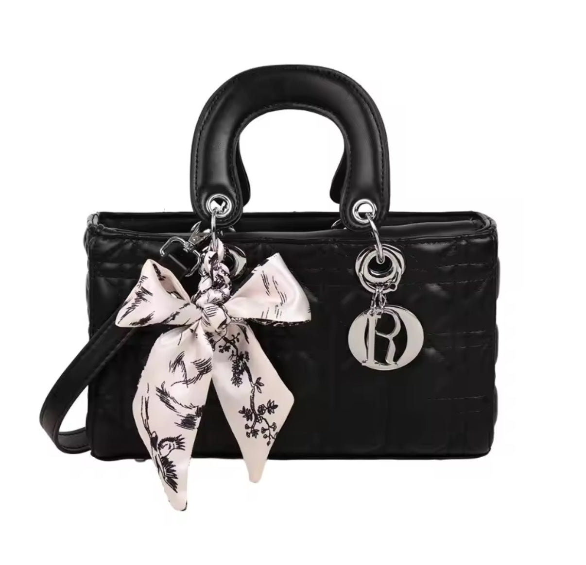 Structured rectangular tote handbags