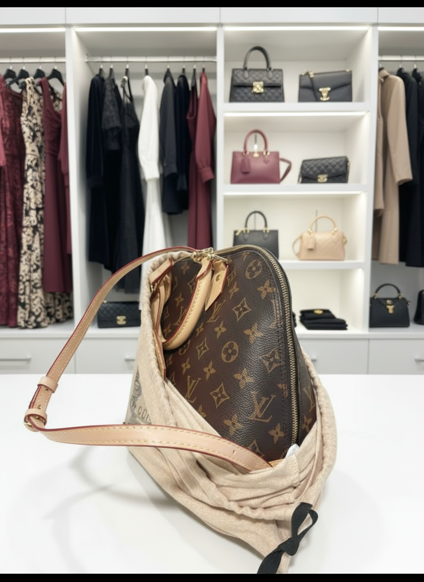 Adjustable long Leather purse straps