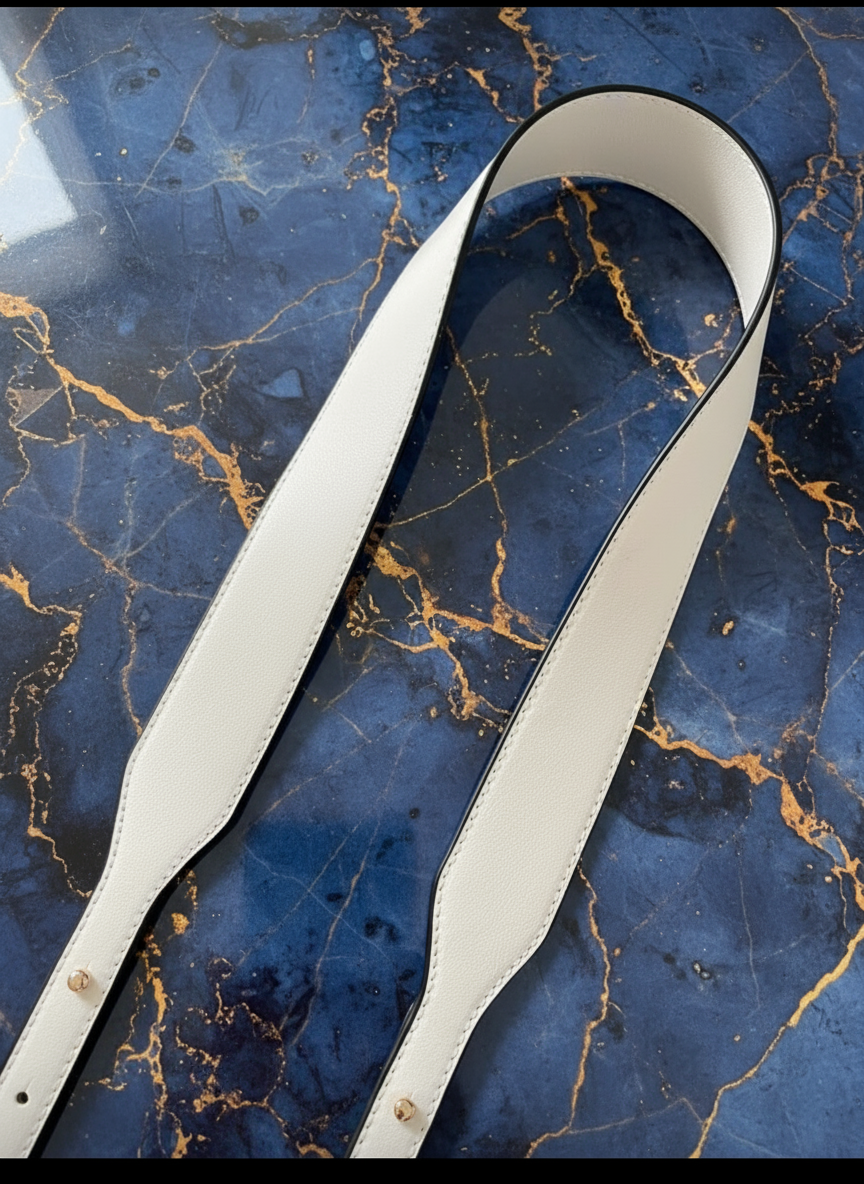 Adjustable long Leather purse straps