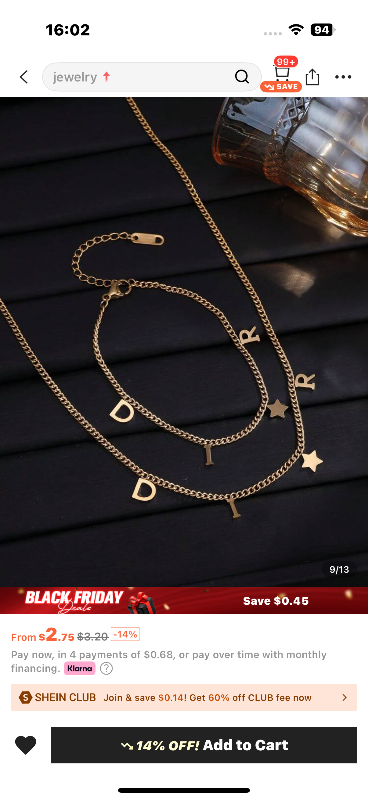 Chain Charm Bracelets & Necklaces